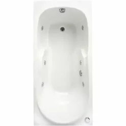 ALLIBERT Baignoire Balnéo AQUAZEN 2 - CARINA 170 X 80 Cm - Blanc
