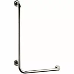 ALLIBERT Poignée PMR Coudée Bain Douche En Inox 90° USIS Chromé - Chromé